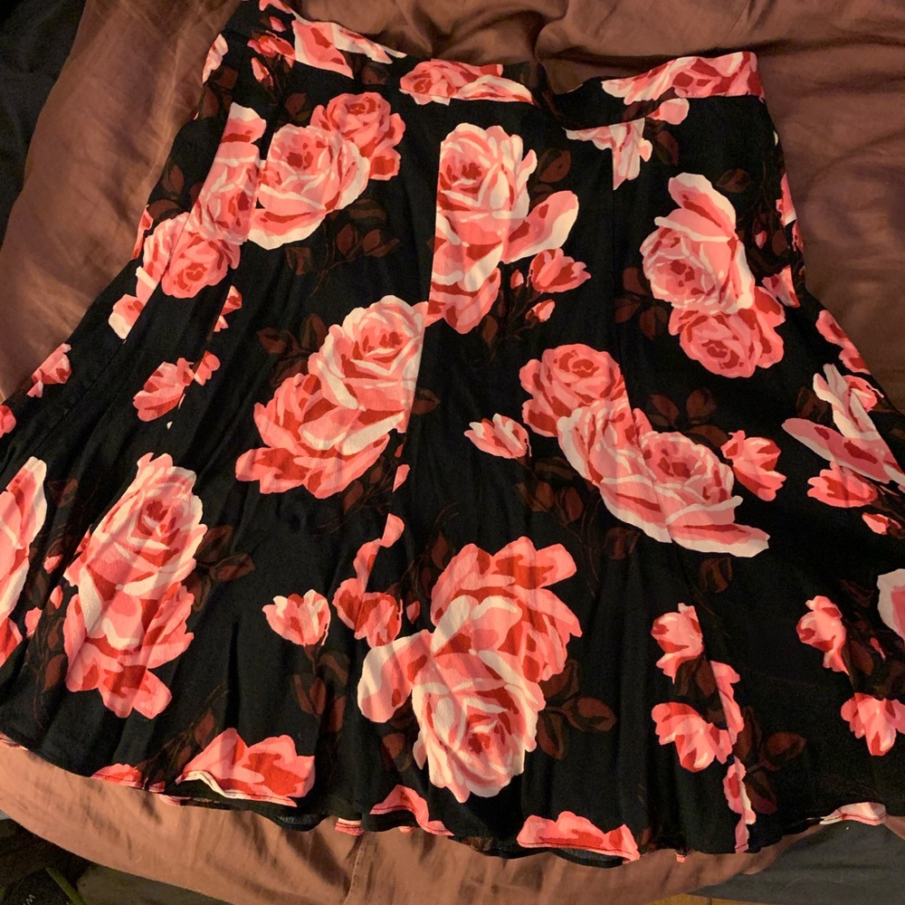 Kate Spade Rose A-Line Skirt Size 16